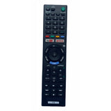 Multi-colored infrared remote compatible with Voltas AC and Sony Smart TV, long-range ergonomic design for comfortable control from any room corner