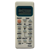 Multi-colored Infrared remote compatible with Sharp AC, long-range ergonomic design for easy use