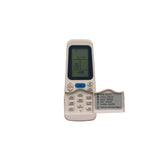 Multi-colored infrared remote compatible with Hitachi AC, extends 30 feet range for sofa control