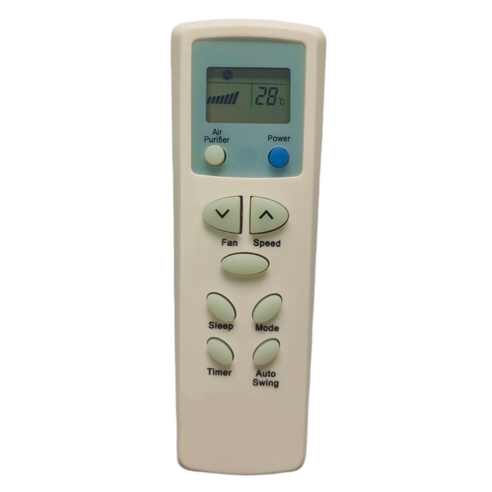 Multi-colored infrared remote compatible with Bluestar AC Remote Control, long-range operation for LG air conditioners