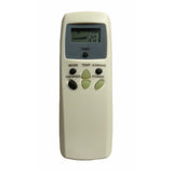 Multi-colored infrared remote compatible with Onida AC, works from 30 feet, ergonomic design for easy use