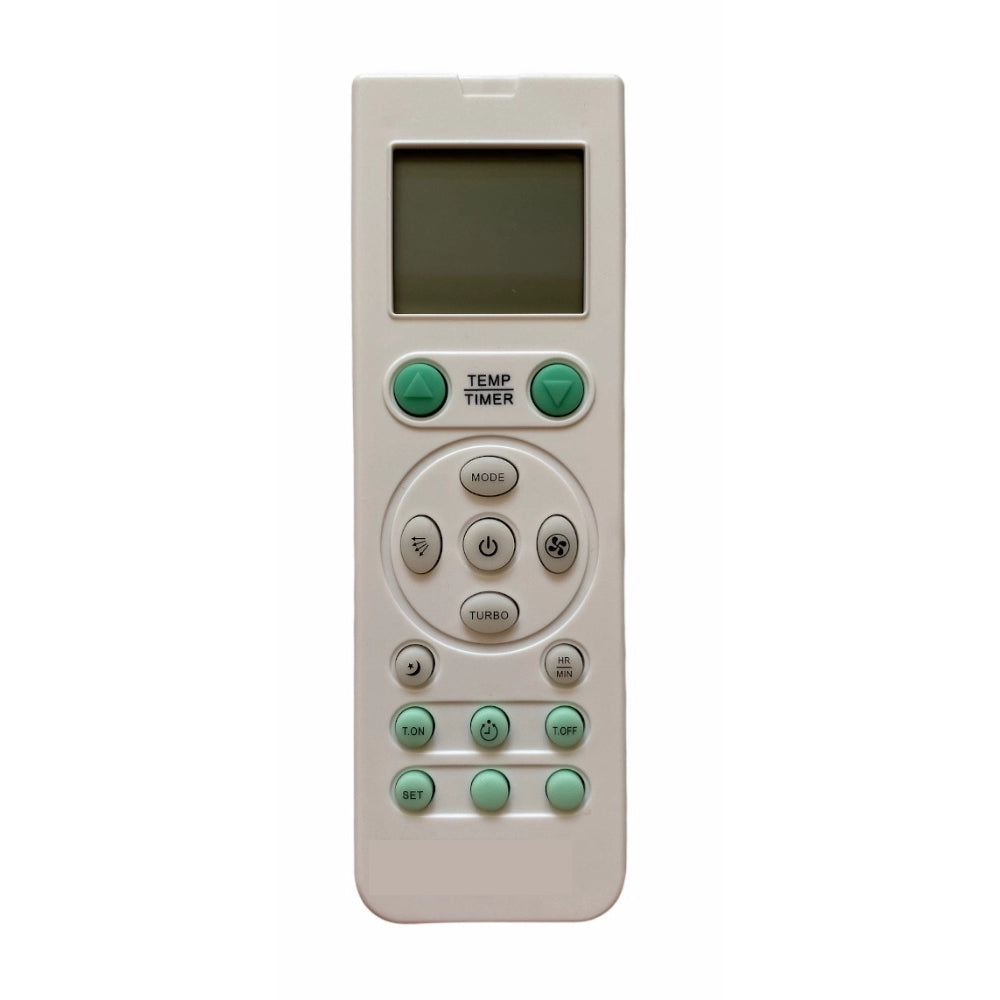 Multi-colored infrared remote compatible with Onida AC, long-range ergonomic design for comfortable use