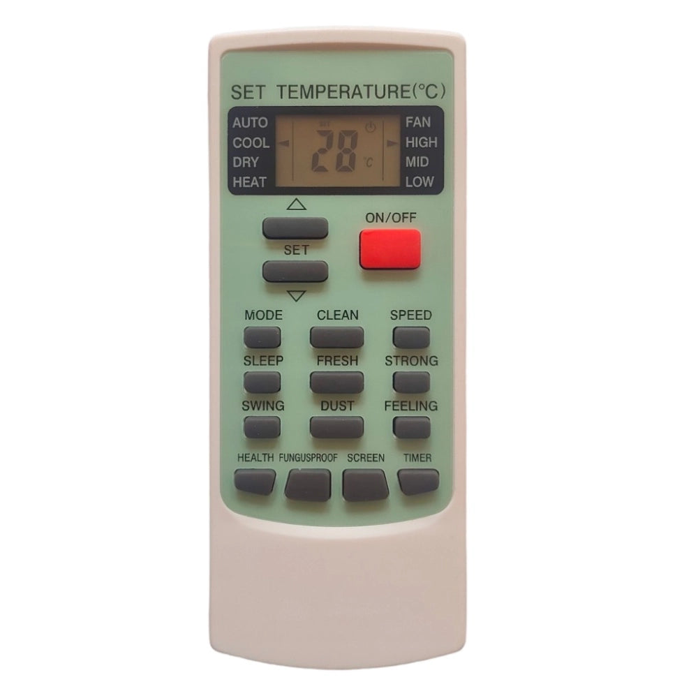 Multi infrared remote compatible with Voltas AC, long-range ergonomic design for comfortable use