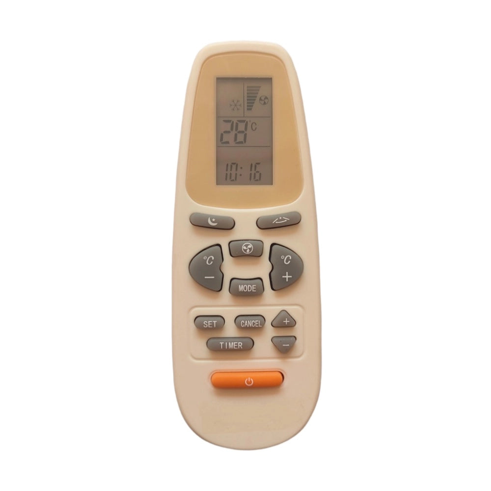 Multi-colored infrared remote No. 20 (Aura), compatible with Aux AC Remote Control for device operation from sofa, divan or bed with maximum range of 30 feet and ergonomic design