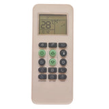 Multi-colored infrared remote compatible with Whirlpool AC, long-range (30 feet), ergonomic design