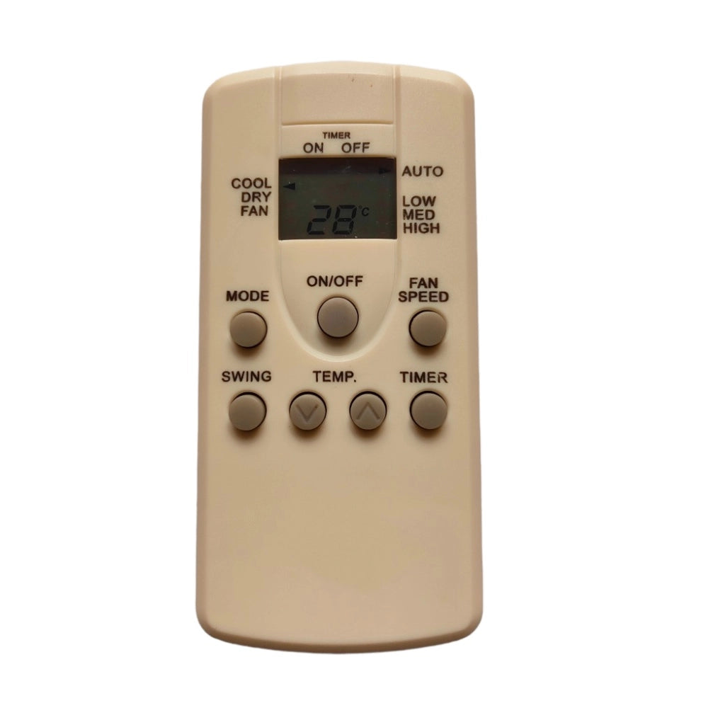 Multi-colored infrared remote compatible with LG AC control, long-range air conditioner operation from sofa or bed