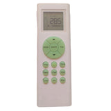 Multi-colored Infrared remote (Bluestar AC compatible), offers long-distance control for comfortable operation from sofa, divan, or bed with a maximum range of 30 feet and ergonomic design