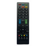Multi-colored infrared LCD/LED TV remote GB016WJSA, compatible with Sharp LCD/LED TV, ergonomic design, long distant range, zinc carbon battery