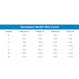 Dermawear Women's 4D Stretch Mini Corset Abdomen Shapewear (Skin)