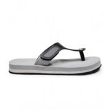 Grey rubber lightweight unisex slippers - perfect for casual comfort