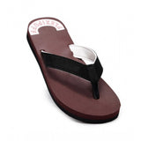 Maroon rubber unisex orthopedic slipper and flip flops for comfortable wear
