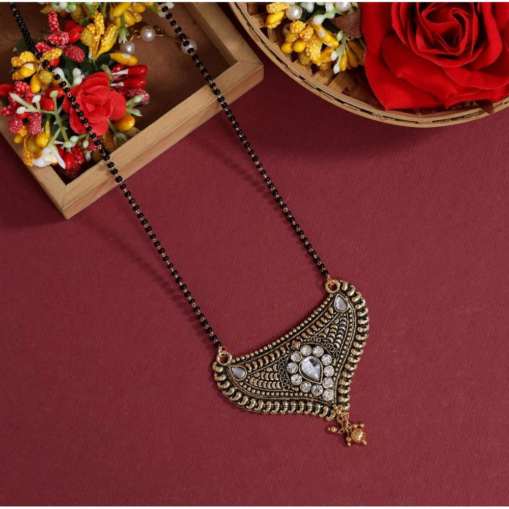Women's White Color Mangalsutra - GillKart