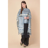 Art silk printed grey dupatta for women, casual occasion wear, 2.25-2.50 mtr length