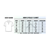 DGrey cotton blended polo neck t-shirt for men, solid pattern with full sleeves