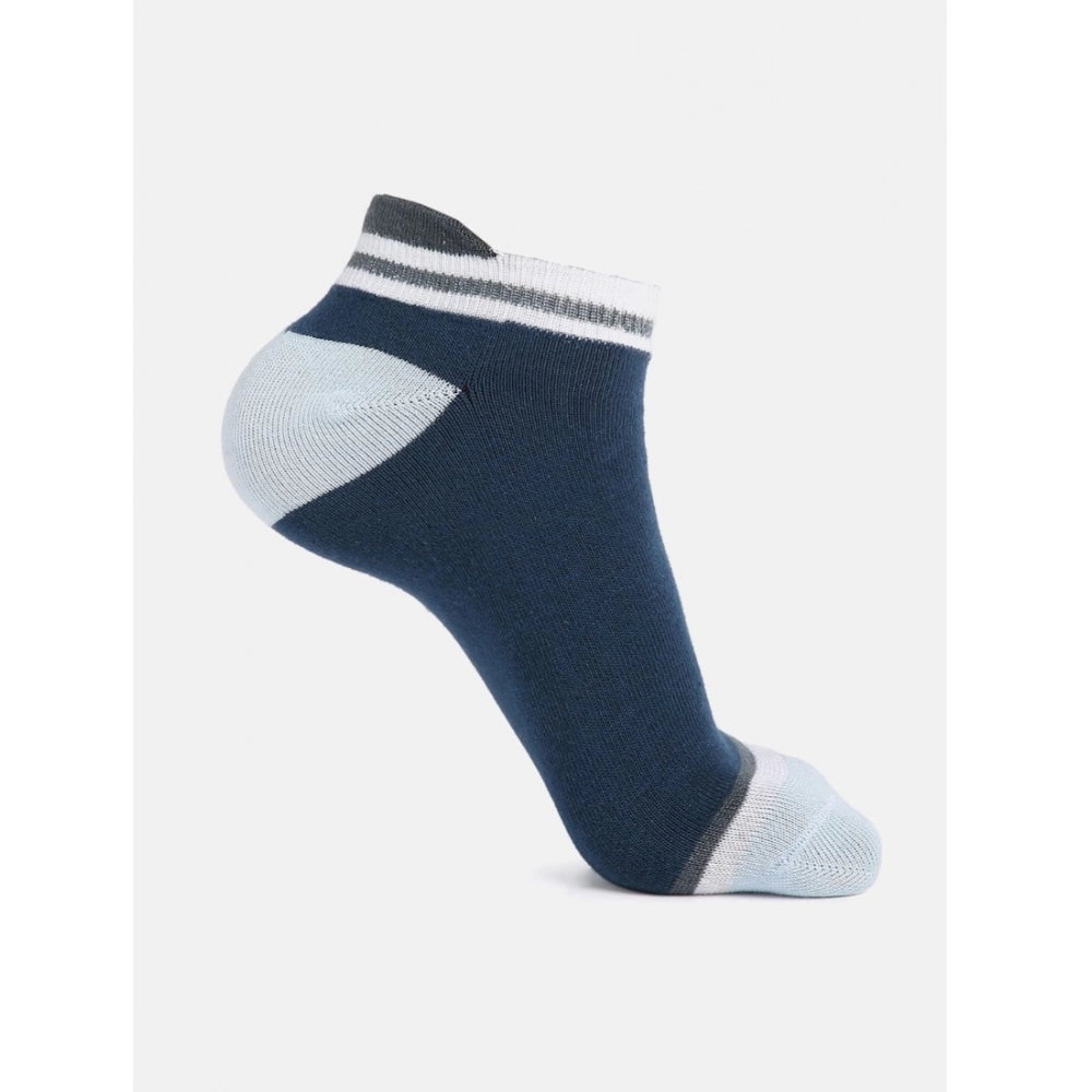 5 Pairs Unisex Casual Cotton Blended Printed Ankle length Socks (Assorted) - GillKart