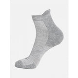 Assorted cotton-blend ankle socks for men and women in solid colors