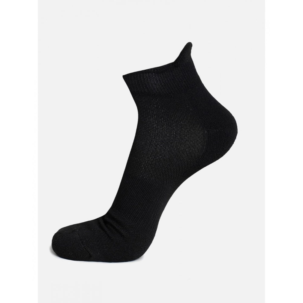 Assorted cotton blended unisex casual ankle socks with solid patterns for men and women