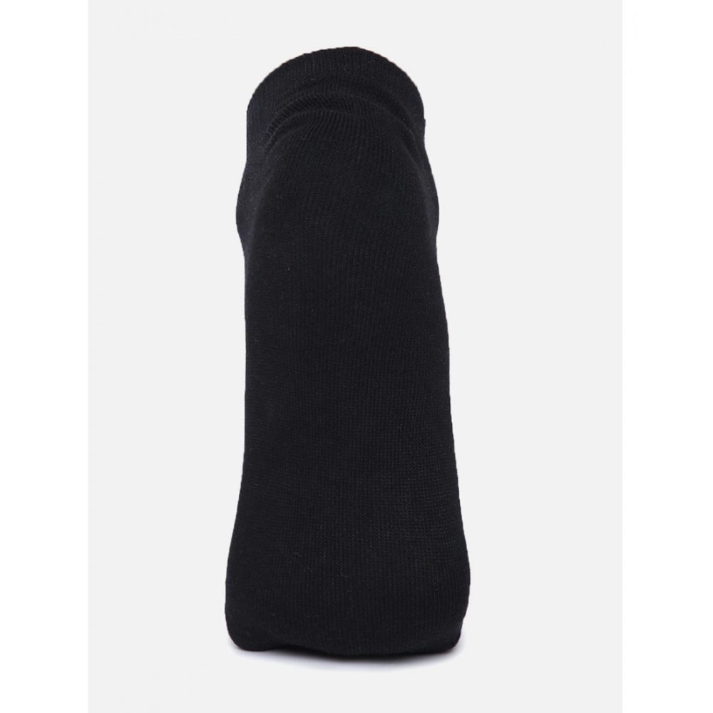 4 Pairs Unisex Casual Cotton Blended Solid Ankle length Socks (Assorted)