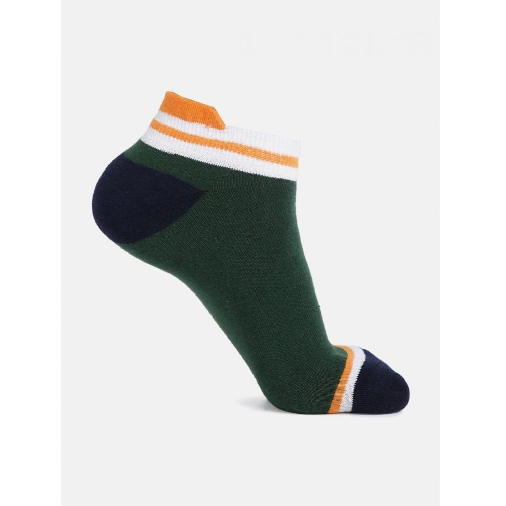 5 Pairs Unisex Casual Cotton Blended Printed Ankle length Socks (Assorted) - GillKart