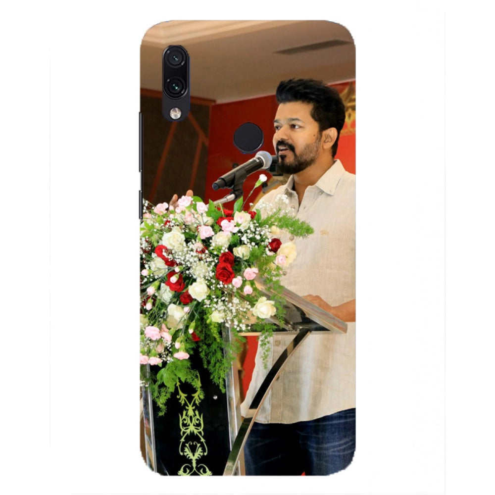 Printed TVK Vijay hard mobile case cover - 100% new, lightweight, high-quality design for all phone models, protecting from scratches and chips