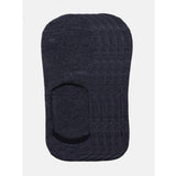 5 Pairs Unisex Casual Cotton Blended Solid No-show Socks (Dark Grey) - GillKart