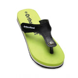 Unisex green rubber slipper orthopedic
