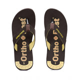 Unisex Rubber Comfortable Orthopedic Doctor Slipper and Flip Flops (Brown) - GillKart