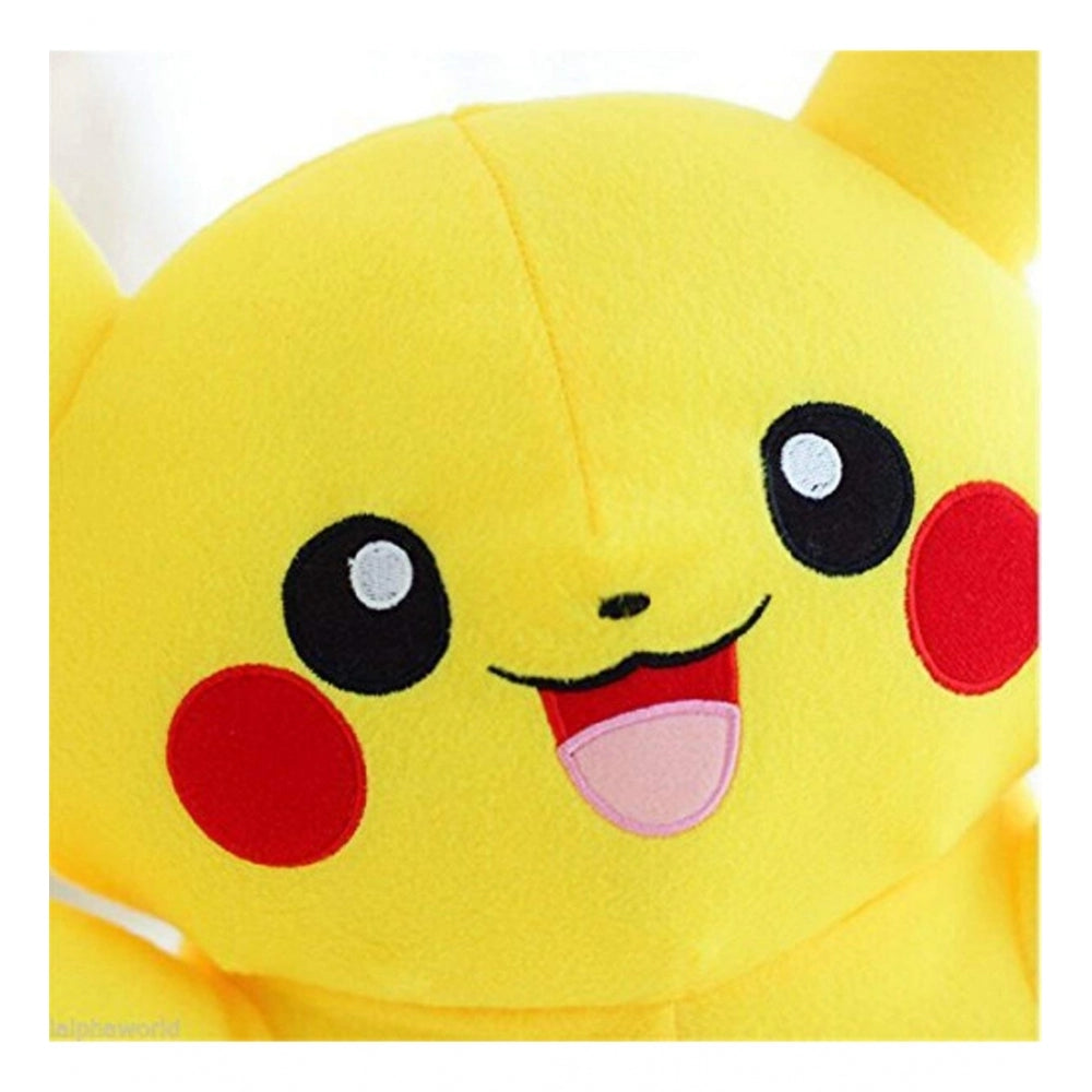 Yellow cotton fiber Pikachu Pokemon stuffed plush toy, ideal for cars, offices, homes, or gifts
