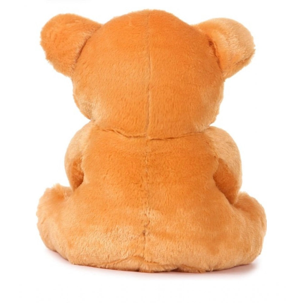 Brown cotton fiber mother-baby teddy bear, ideal for cars, offices, homes, or gifts. Color may slightly differ in real life due to lighting and screens