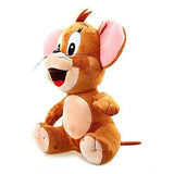 Brown cotton fiber stuffed plush toy of Cartoon Character Mouse Animal Jerry, ideal for cars, offices, homes, or as a gift
