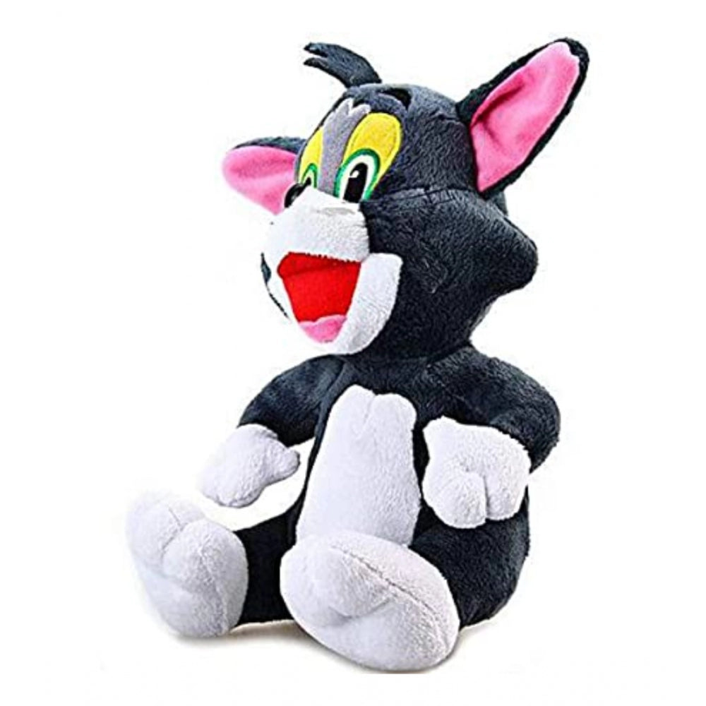 Grey cotton fibre Lovey Dovey Tom decorative figurine for various locations, ideal gift for loved ones