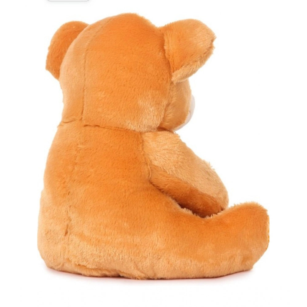Brown cotton fiber mother-baby teddy bear, ideal for cars, offices, homes, or as a gift