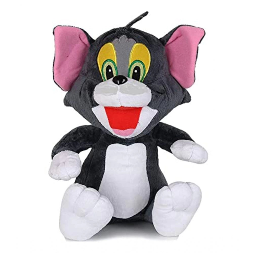 Grey cotton fiber Lovey Dovey Tom decorative figurine, ideal for car dashboard, office, or home; perfect gift for loved ones
