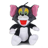 Grey cotton fiber Lovey Dovey Tom decorative figurine, ideal for car dashboard, office, or home; perfect gift for loved ones