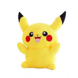 Yellow cotton fiber Pikachu Pokemon stuffed plush toy, perfect for cars, offices, homes, or as a gift