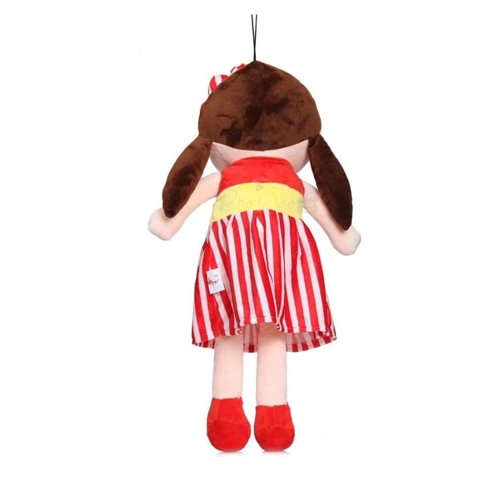 Red cotton plush doll toy for home, car, or office, ideal gift for loved ones