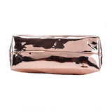 Rose gold synthetic shoulder bag for women