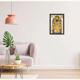 Ayodhya ram lalla Painting with Synthetic Photo Frame (Multicolor)