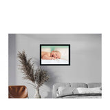 Baby Photo Painting with Synthetic Photo Frame (Multicolor)