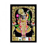 Multicolor Shrine Painting with Synthetic Photo Frame