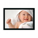 Baby photo painting, synthetic frame