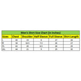 Grey cotton men's casual half-sleeve solid shirt with mandarin collar, ideal for everyday wear