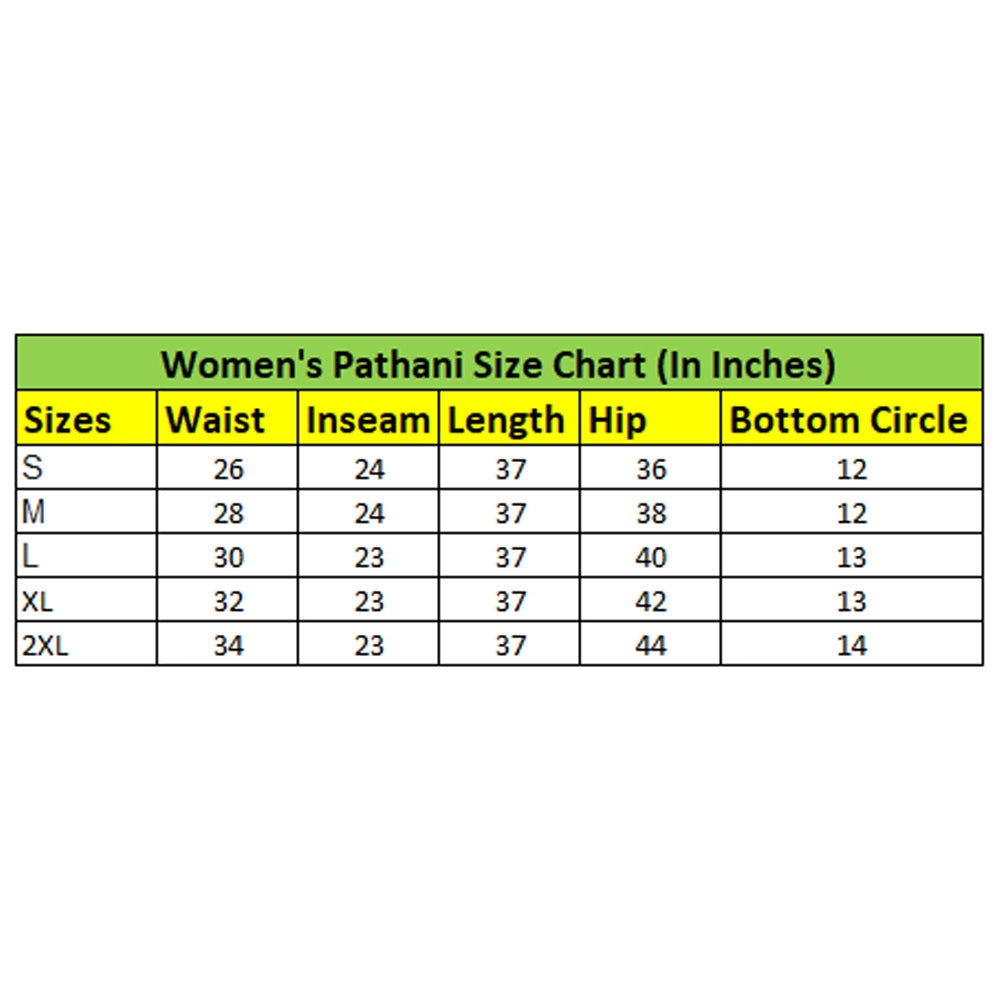 Women's Casual Cotton Cambric Solid Elastic Waist Patiala Harem Pants (Blue)