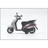 Plastic Pullback Activa Scooter (White) - GillKart