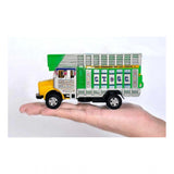 Plastic Public Resque Truck (Green &amp; Yellow) - GillKart