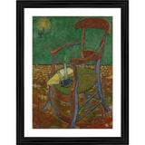 Gauguin chair, oil painting on wood frame