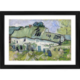 Farmhouse 1890 Painting With Wood Photo Frame (Multicolor) - GillKart