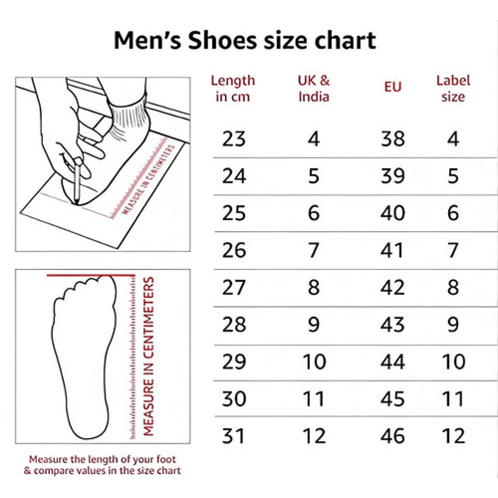 Mens Faux Leather Formal Shoes Tan