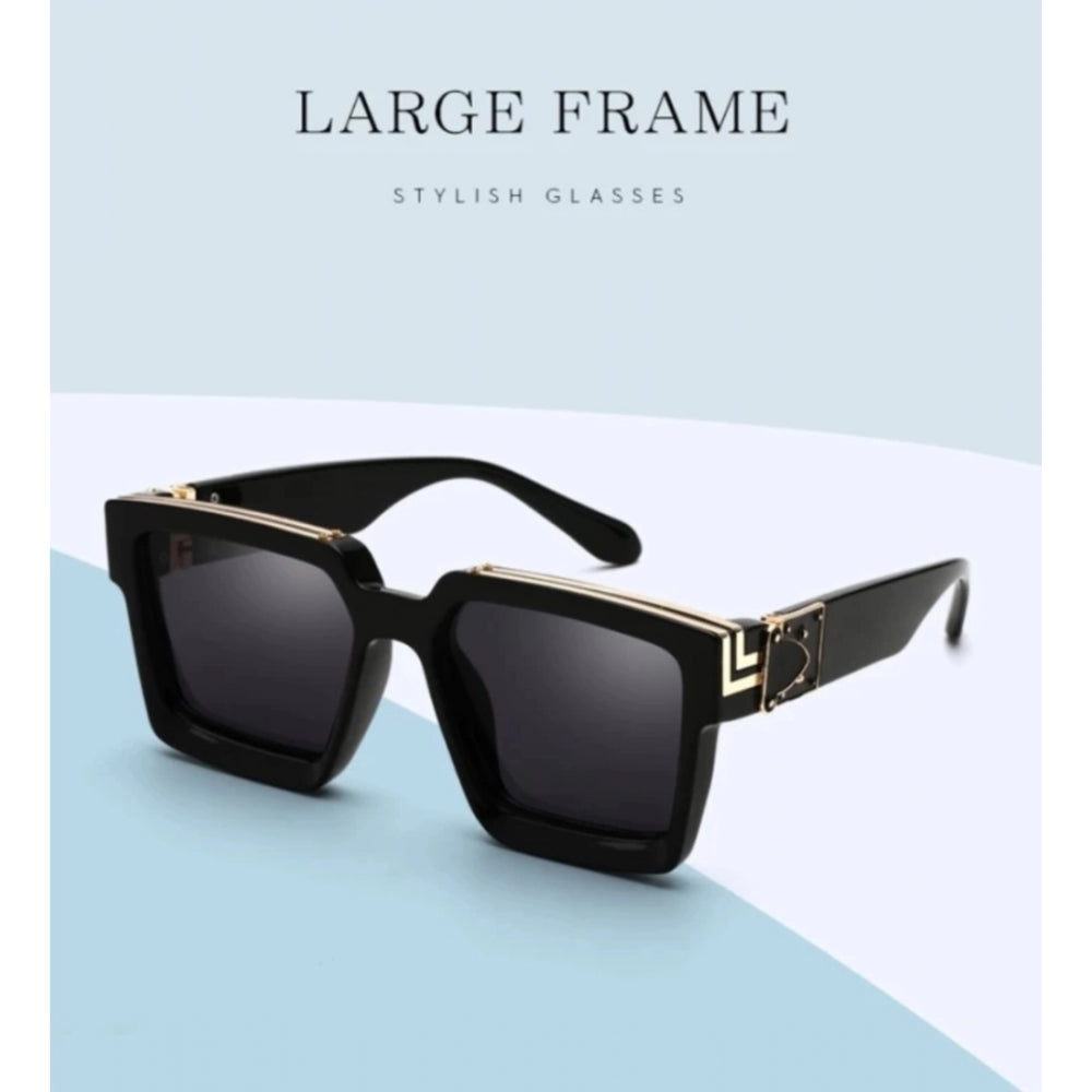 MultiColor plastic unisex UV400 protection retro square sunglasses for outdoor activities