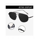 Metal aviator sunglasses, multi-color with UV400 protection for unisex use
